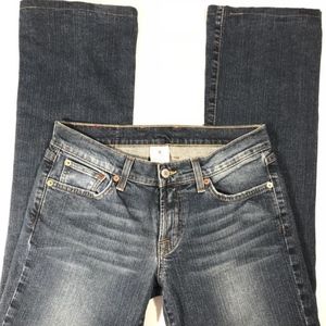 LUCKY BRAND WOMENS SIZE 4/27 MID-RISE FLARE REG